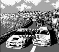 une photo d'Ã©cran de V-Rally Championship Edition sur Nintendo Game Boy